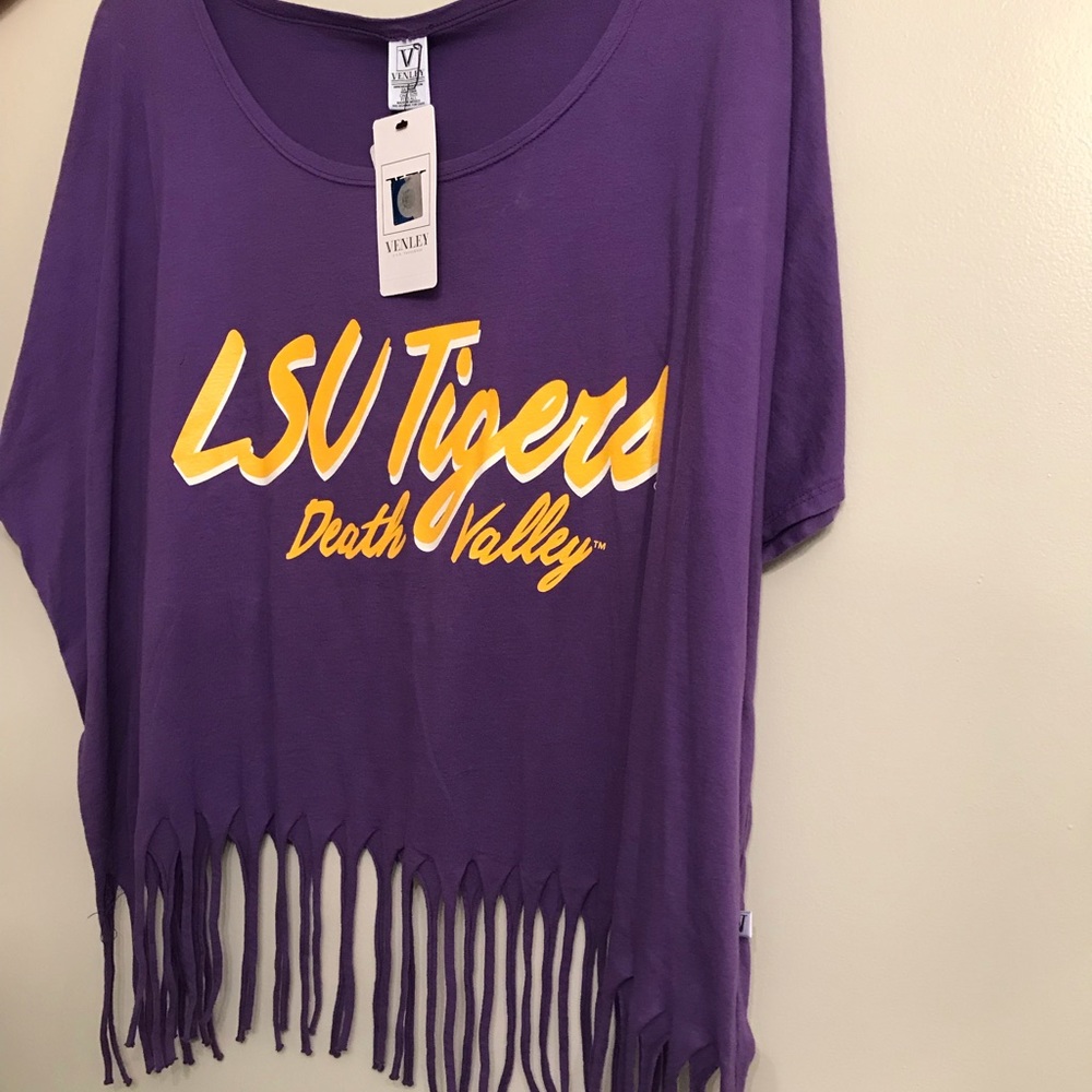 LSU tigers tee-new